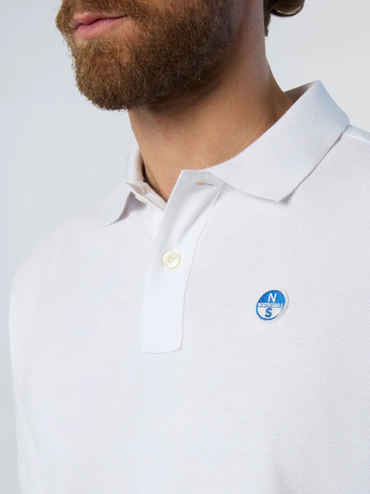 Polo North Sails Uomo con Patch Logo