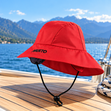 Cappello da Marinaio Impermeabile Unisex – Rosso