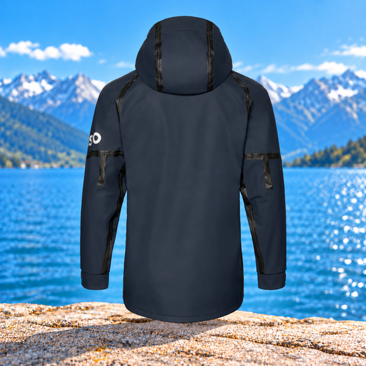 Giacca Musto Champ Aqua con Cappuccio e interno in micropile Polartec®