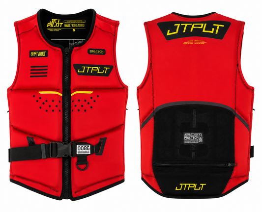 JetPilot Vault Protech F/E Eco Vest – Giubbotto Salvagente PWC Red