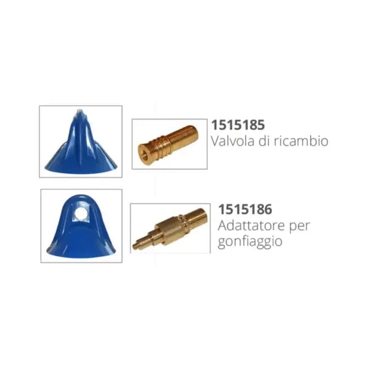 Parabordi a pera Majoni gonfiabili — PVC bianco resistente