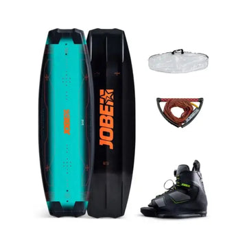 Wakeboard Jobe Logo Series 138 — set completo con attacchi Unit