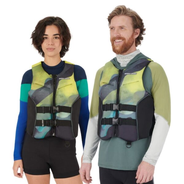 Giubbotto salvagente unisex Sea-Doo Airflow Sunset Edition giallo - immagine 4