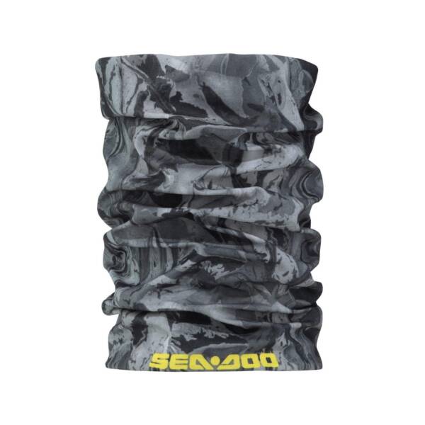Scaldacollo Sea‑Doo Rag unisex black in tessuto leggero con logo Sea‑Doo