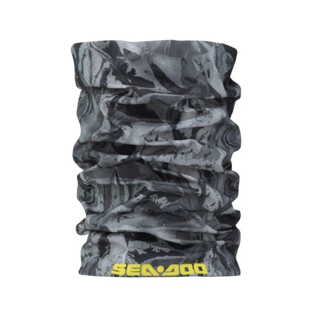 Scaldacollo Sea‑Doo Rag unisex black in tessuto leggero con logo Sea‑Doo