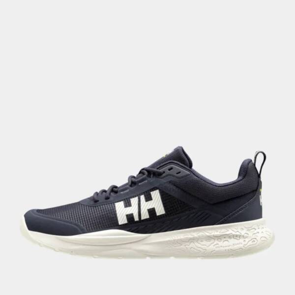 Scarpe da vela Helly Hansen Crew da uomo, basse, colore navy, con suola antiscivolo e tomaia traspirante