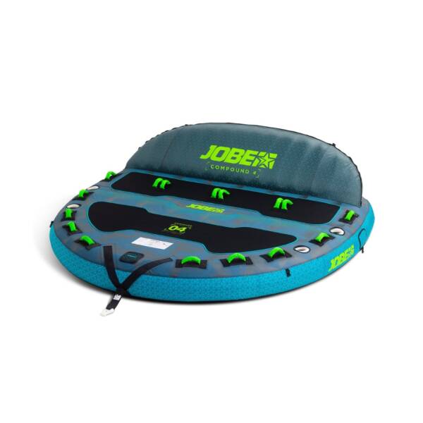 Trainabile Jobe Compound con schienale rimovibile, per 4 persone, ideale per sport acquatici.