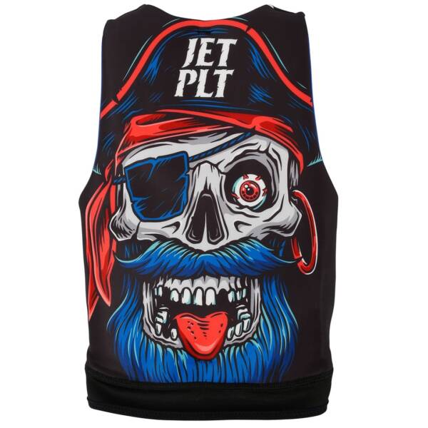 Gilet salvagente ecologico JETPILOT BOYS CAUSE ECO VEST per bambini, colore nero, taglia 140-165 cm.