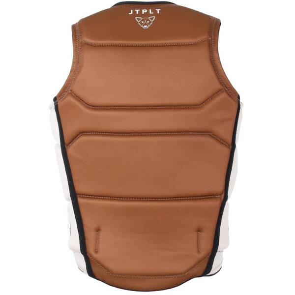 Gilet Jetpilot JB Oneill C4 F/E ECO VEST colore Rust, vista frontale su sfondo bianco