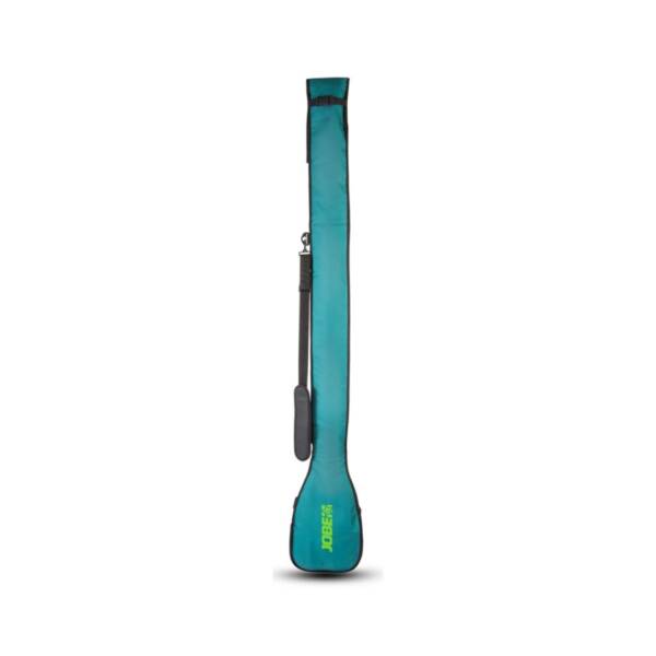 Borsa pagaia Jobe All-in One, compatibile con pagaie fisse e smontabili, pieghevole fino a 100 cm, con tracolla regolabile per trasporto comodo. Colore blue