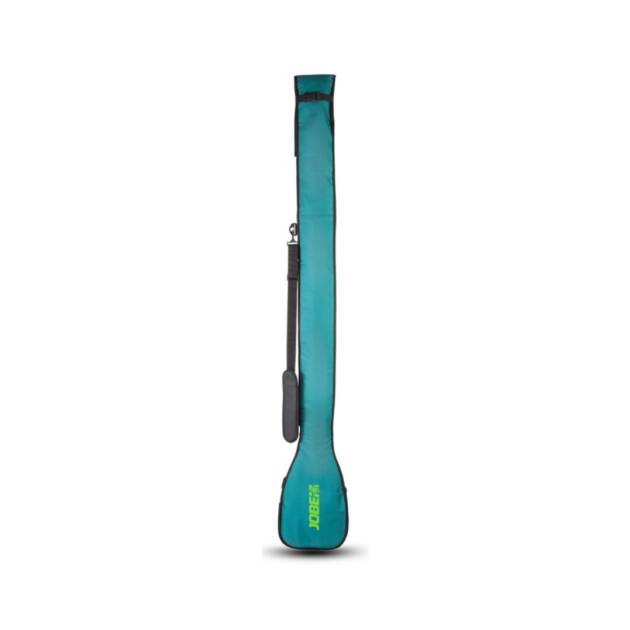 Borsa pagaia Jobe All-in One, compatibile con pagaie fisse e smontabili, pieghevole fino a 100 cm, con tracolla regolabile per trasporto comodo. Colore blue