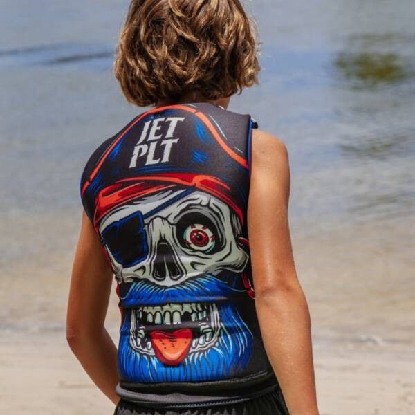 Gilet salvagente Jetpilot Cause Boys F/E Youth kids Pirate Black - immagine 3