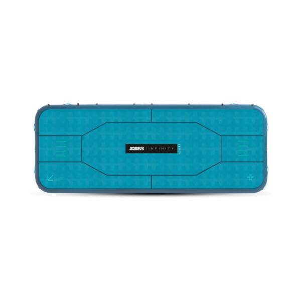 Isola Jobe Infinity Lite galleggiante in EVA antiscivolo su acqua tranquilla, misura large
