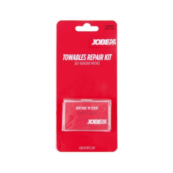Kit riparazione Jobe in versione per trainabili con colla, toppe e utensili