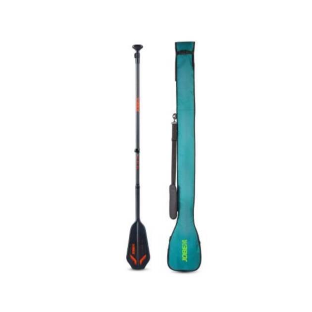 Pagaia Jobe Stream Carbon 100 orange con borsa da trasporto blue inclusa