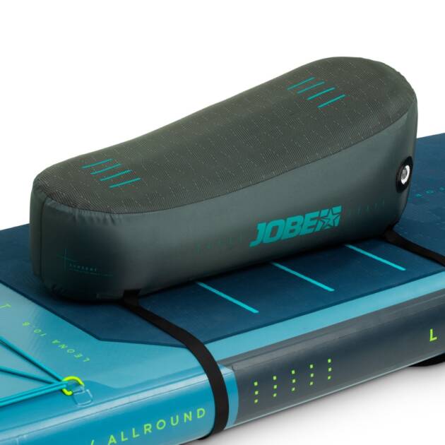 Sedile gonfiabile Jobe grigio per tavola SUP con fibbie regolabili e struttura compatta