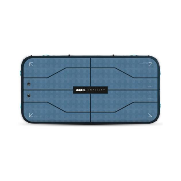 Set di isole Jobe Infinity galleggianti su un lago, con scala inclusa