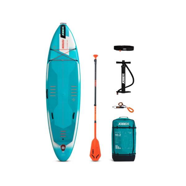 Tavola da SUP Jobe Mohaka 10.2 con accessori completi e inserto vela. Set senza vela