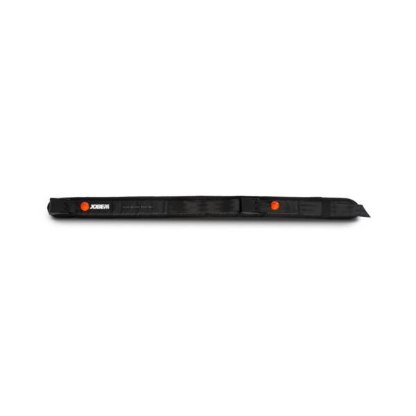 Cintura imbottita a sgancio rapido Jobe per SUP, in tessuto tecnico con fibbia in nylon e levetta luminosa, regolabile da 88 a 128 cm. Colore nero