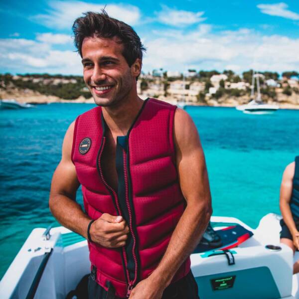 Giubbotto salvagente Jobe Fragment uomo Burgundy red - immagine 5