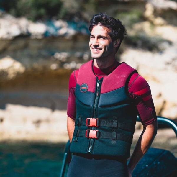 Giubotto salvagente in neoprene Jobe uomo Red - immagine 8