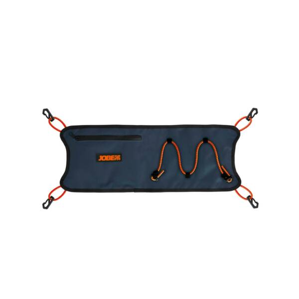 Rete da carico per SUP Jobe, con tasca impermeabile e corda elastica, fissaggio con 4 ganci, colore Midnight blue