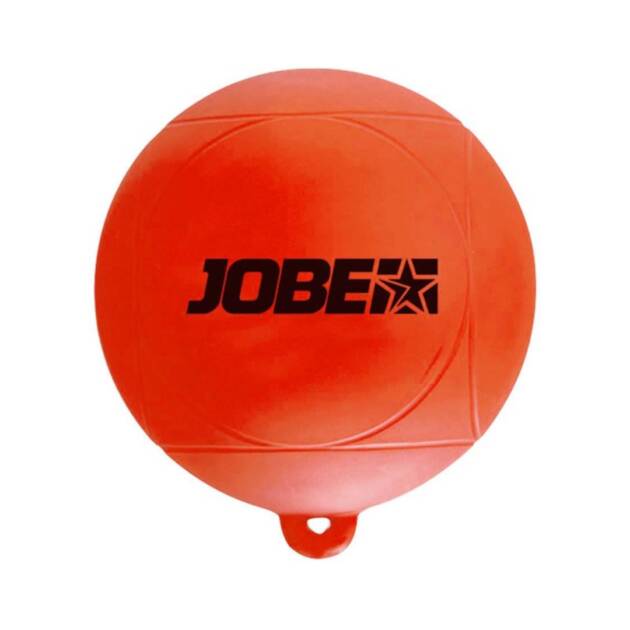Boa sci slalom Jobe in PVC resistente colore Orange galleggiante e visibile su superficie acqua.