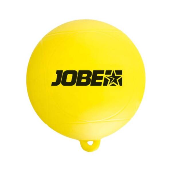 Boa sci slalom Jobe in PVC resistente colore Yellow galleggiante e visibile su superficie acqua.