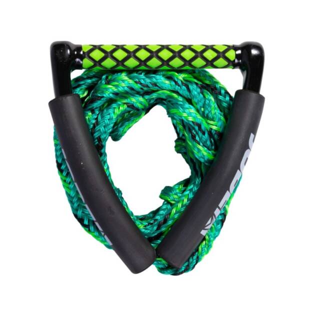 Combo maniglia e corda wakesurfer Jobe con grip EVA antiscivolo e corda galleggiante regolabile da 24 ft