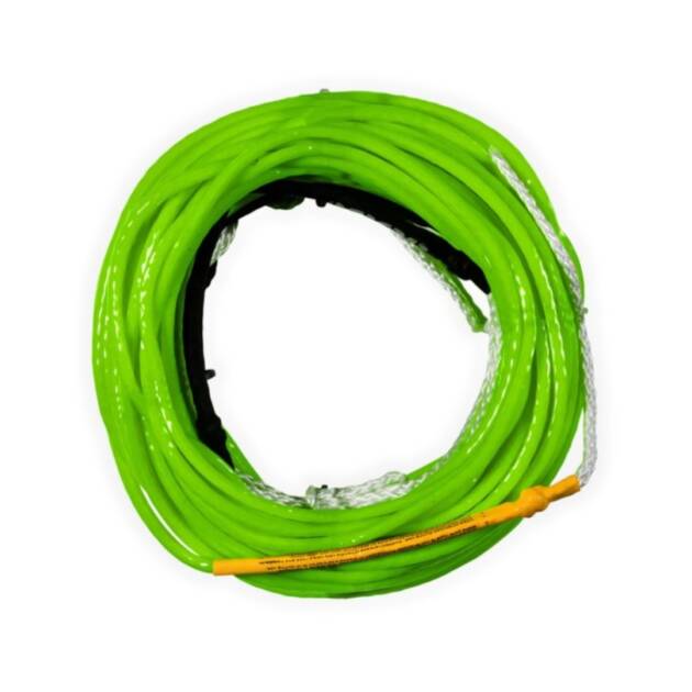 Corda wakeboard Jobe Spectra rivestita in PVC con maniglia in pelle e lunghezza 80ft regolabile.