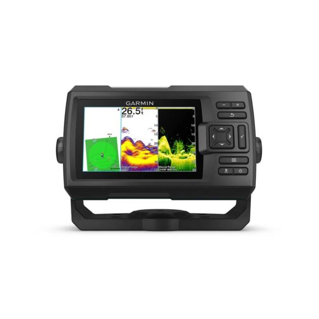 Garmin STRIKER Vivid 5cv senza trasduttore — fishfinder 5" con CHIRP e supporto ClearVü, GPS integrato e Quickdraw Contours