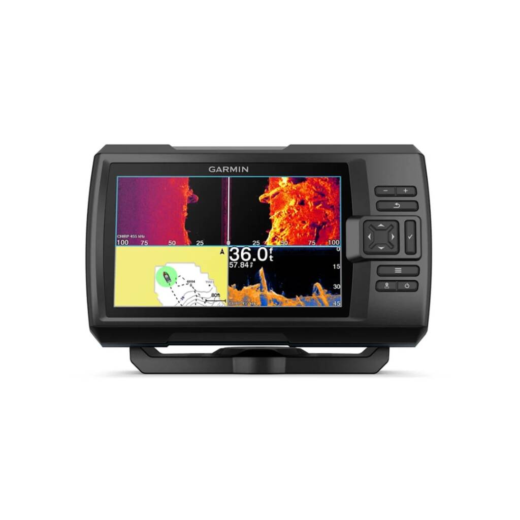 Ecoscandaglio Garmin STRIKER Vivid 7cv senza trasduttore con display a colori e GPS integrato