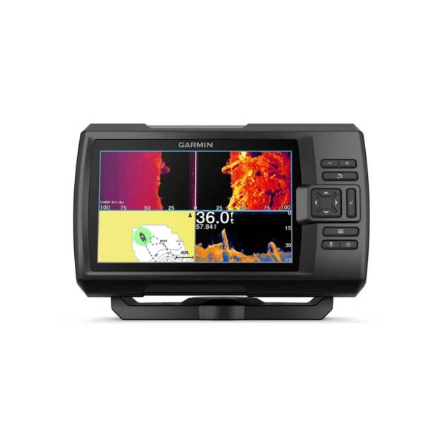 Ecoscandaglio Garmin STRIKER Vivid 7cv senza trasduttore con display a colori e GPS integrato