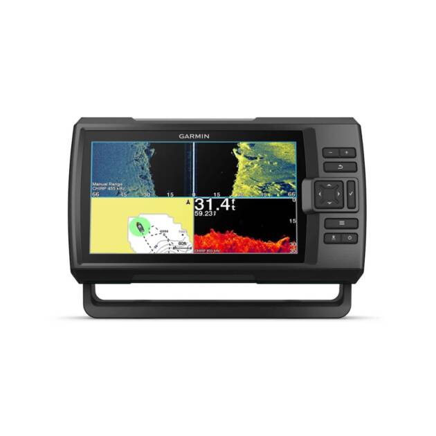 Garmin STRIKER Vivid 9cv senza trasduttore — fishfinder GPS 9″, CHIRP, ClearVü, SideVü supportabile, Wi-Fi ActiveCaptain