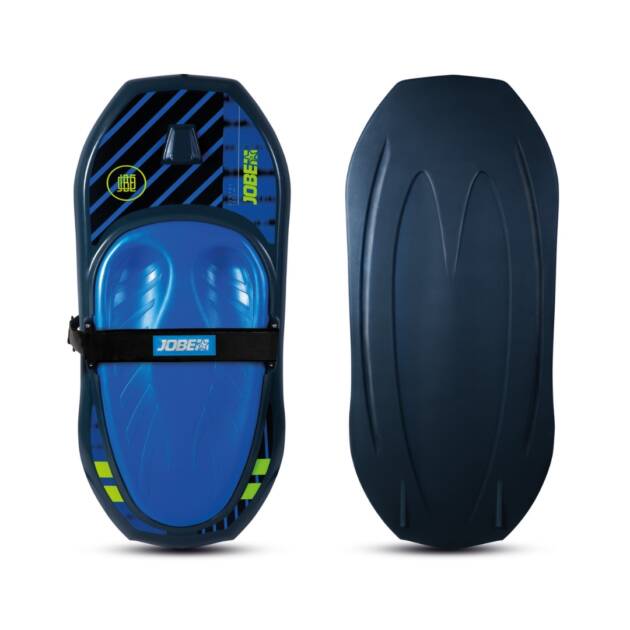 Kneeboard Jobe Sentry colore Blue con ginocchiera imbottita in EVA, pinne sagomate, cinghia di sicurezza e gancio con maniglia, singolo