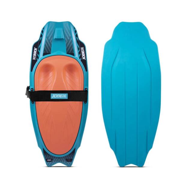 Kneeboard Jobe Slash colore Teal con pad EVA, alette integrate e gancio traino in confezione singola