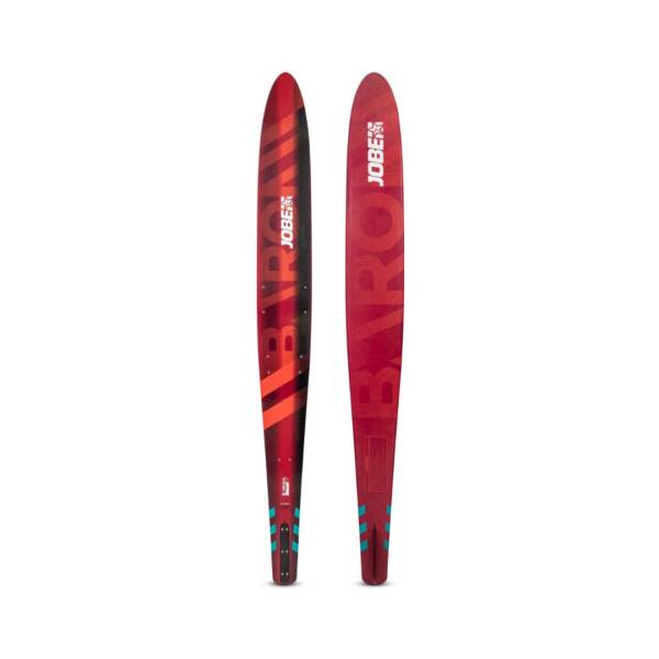 Sci nautico da slalom Jobe Baron lunghezza 175 cm con nucleo in schiuma, rocker a tre stadi, concavo da bordo a bordo e pinna in alluminio