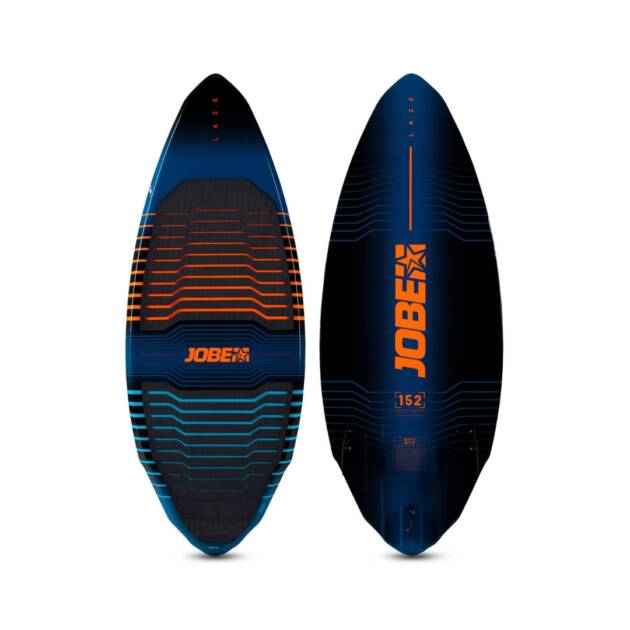 Wakesurfer Jobe Laze tavola wakesurf extra large con ponte EVA scanalato e pinne FCS per principianti ed esperti fino a 120 kg