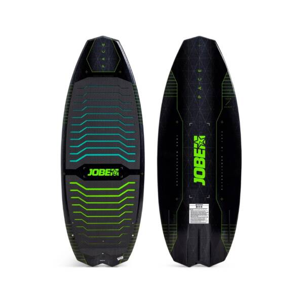 Wakesurfer Jobe Pace tavola wakesurf per principianti e intermedi con 3 pinne in nylon, ponte EVA e costruzione ecosostenibile