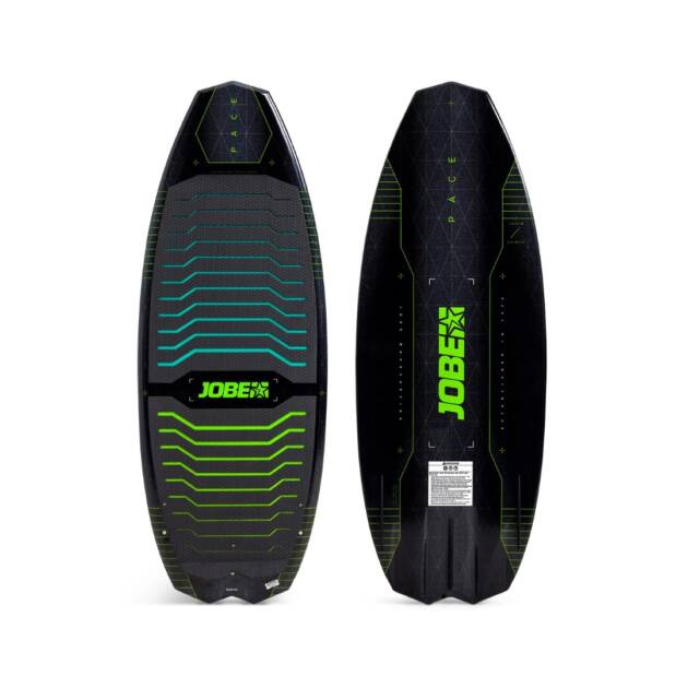 Wakesurfer Jobe Pace tavola wakesurf per principianti e intermedi con 3 pinne in nylon, ponte EVA e costruzione ecosostenibile