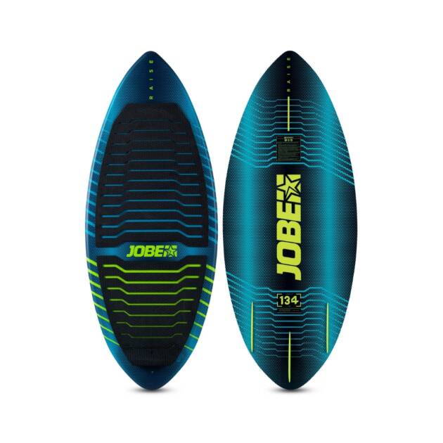 Wakesurfer Jobe Raise tavola wakesurf leggera stile skim con 3 pinne e ponte EVA scanalato