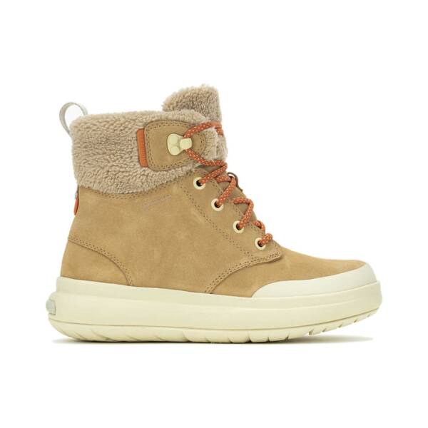 Scarpe da trekking Merrell Marquette Thermo Lace donna impermeabili colore Tan
