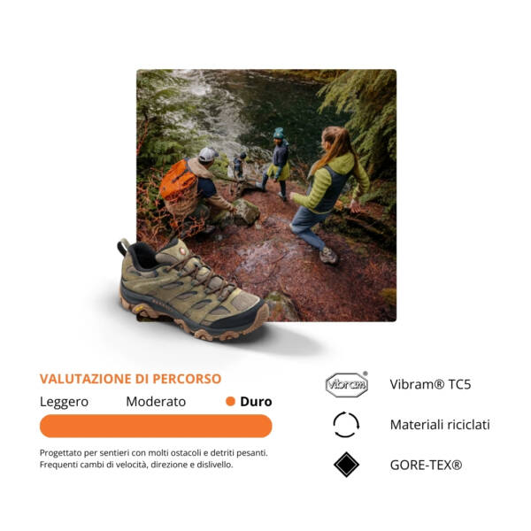 Scarpe da trekking Merrell Moab 3 GORE-TEX® uomo - immagine 10