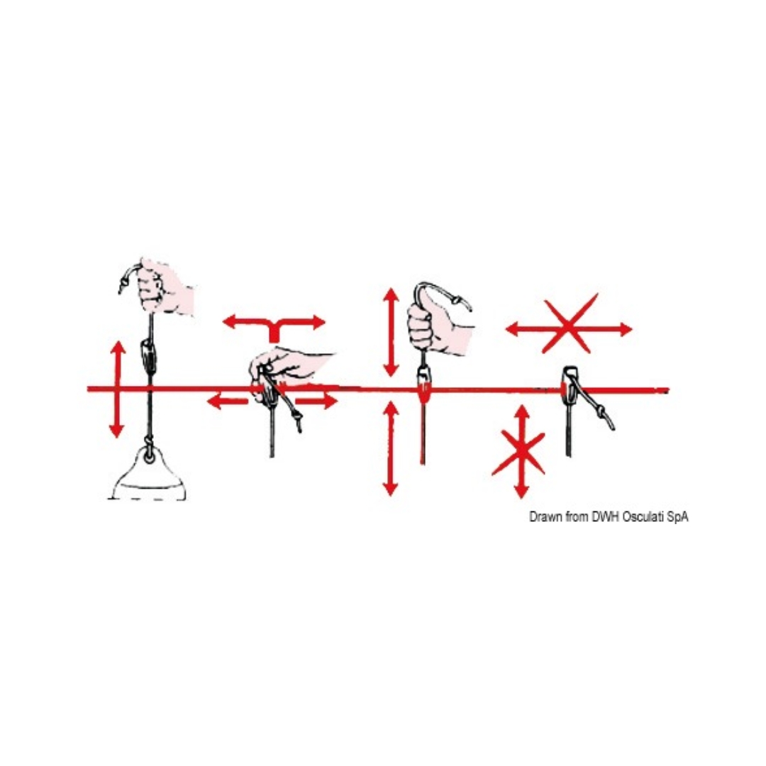 Agganci parabordi Osculati Fend Fix - immagine 2